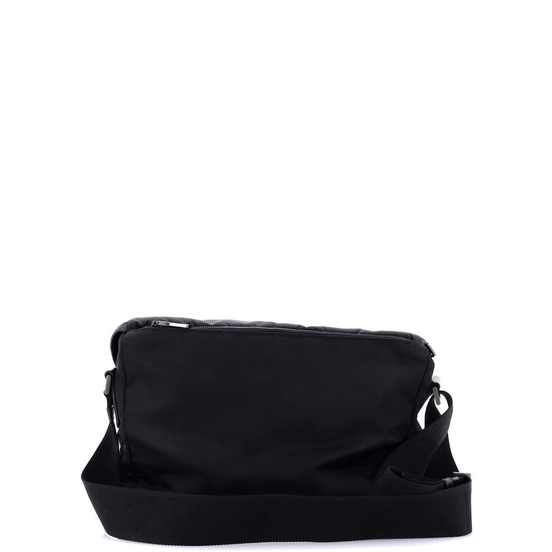 Prada Double Buckle Flap Messenger Bag