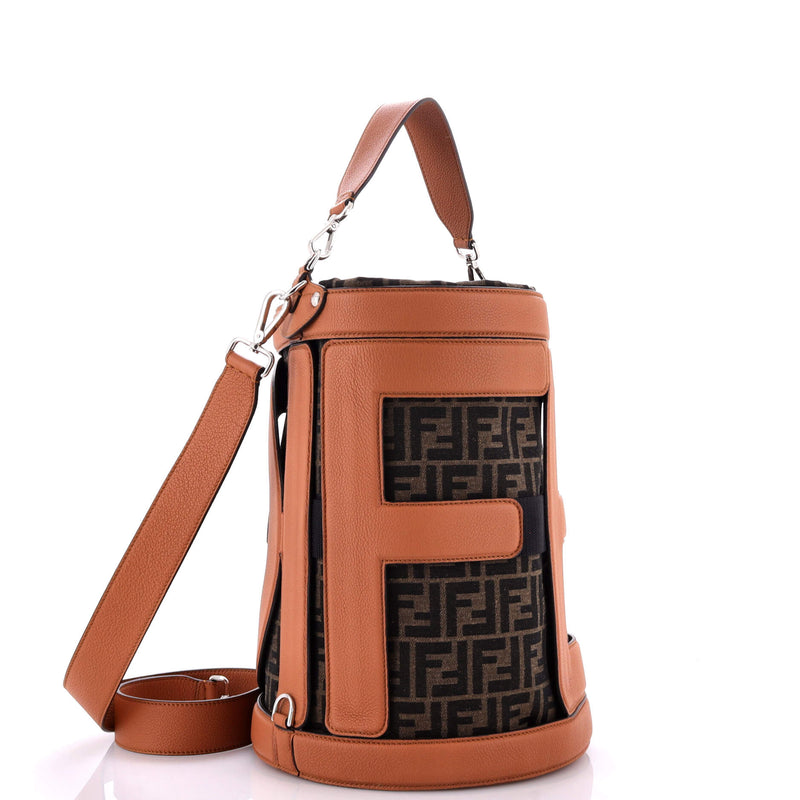 Fendi Step Out Bucket Bag Leather And