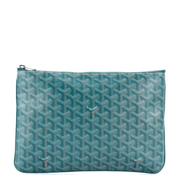 Goyard Senat Zip Pouch Coated Canvas Mm