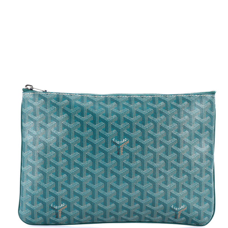Goyard Senat Zip Pouch Coated Canvas Mm