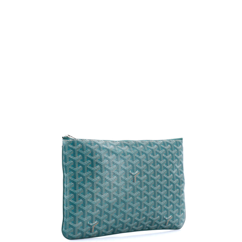 Goyard Senat Zip Pouch Coated Canvas Mm