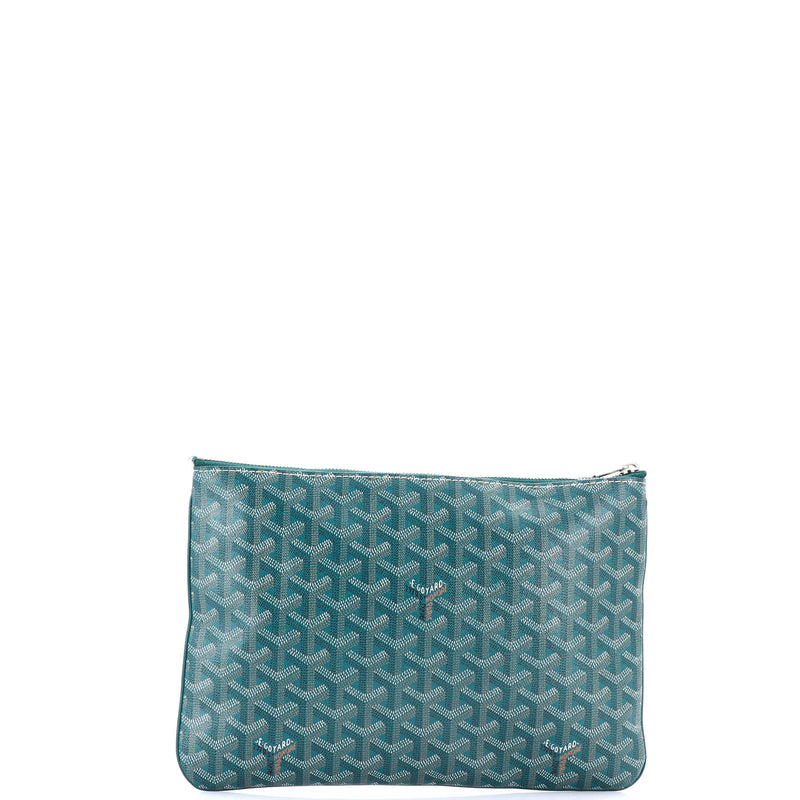 Goyard Senat Zip Pouch Coated Canvas Mm
