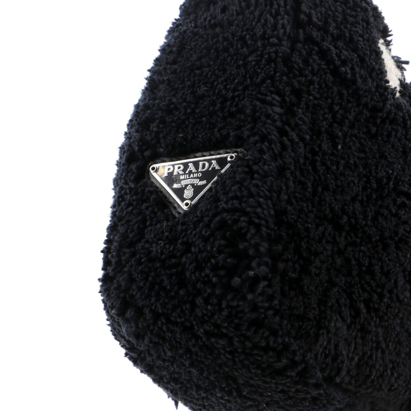 Prada Re-Edition Hobo Terry Cloth Mini