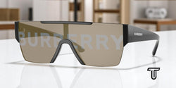 Burberry G Black Grey Tamp Bur Silver
