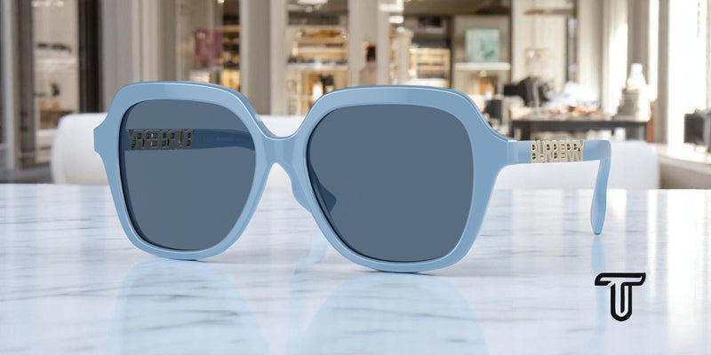 Burberry Joni Azure Dark Blue 55 Mm
