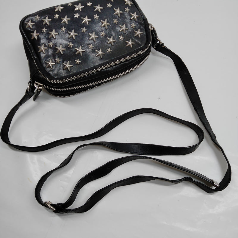 Jimmy Choo Crossbody Bag Black Leather