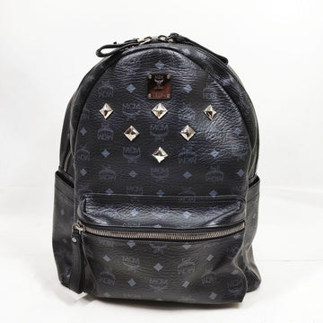 Mcm Backpack Bag Black Pvc