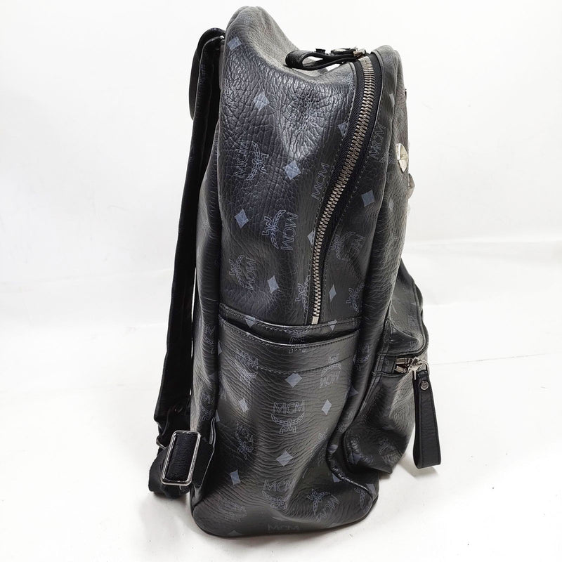 Mcm Backpack Bag Black Pvc