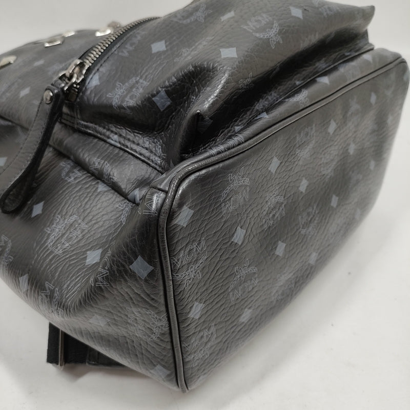 Mcm Backpack Bag Black Pvc