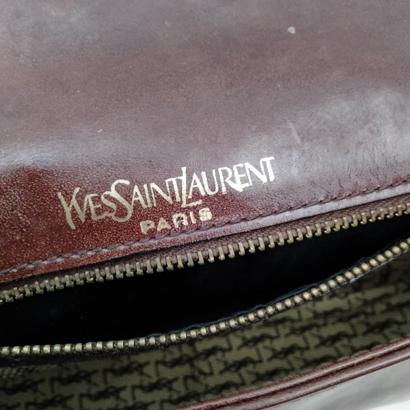 Yves Saint Laurent Crossbody Bag Brown