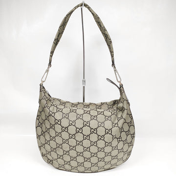 Gucci Shoulder Bag Brown Canvas