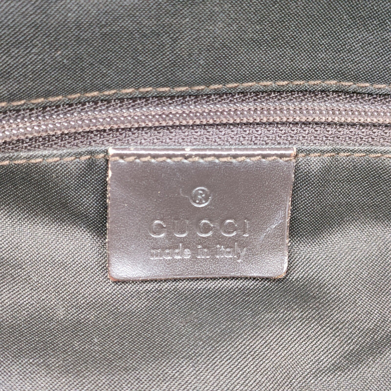 Gucci Shoulder Bag Brown Canvas