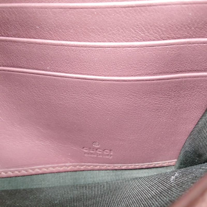 Gucci Long Wallet Brown Pvc