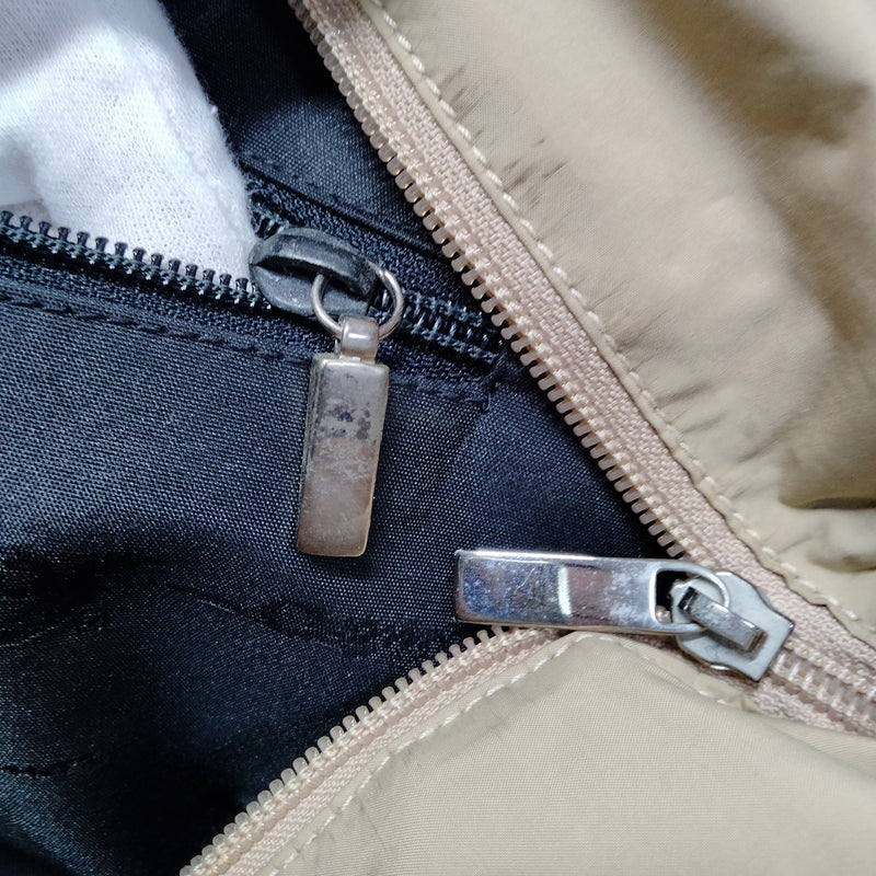 Ferragamo Hand Bag Brown Canvas