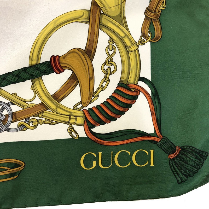 Gucci Horse Print Silk Scarf