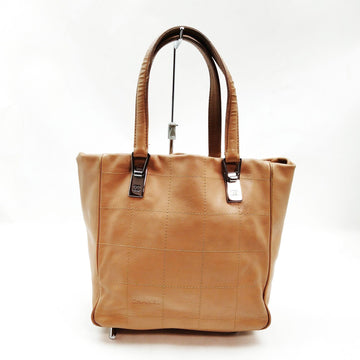 Chanel Hand Bag Brown Leather