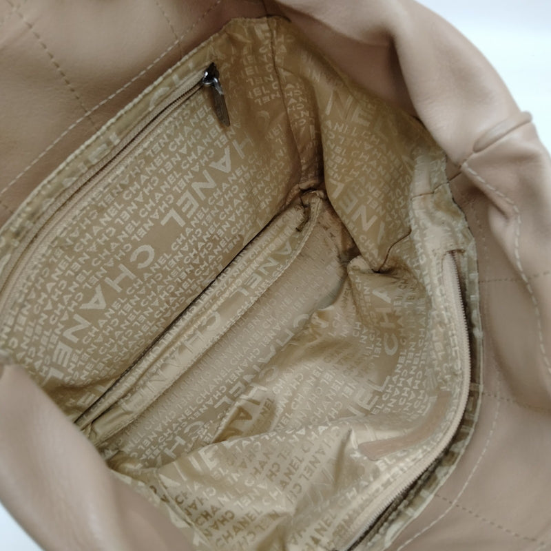 Chanel Hand Bag Brown Leather