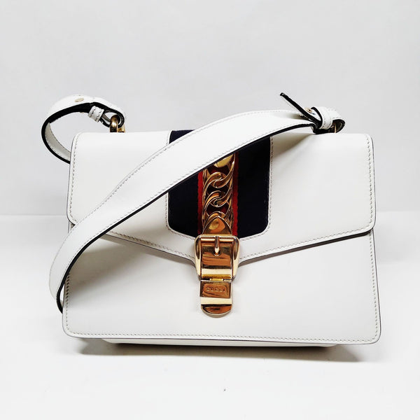 Gucci Shoulder Bag Sherry Line White