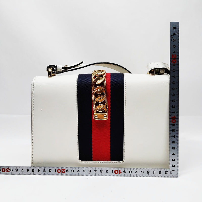 Gucci Shoulder Bag Sherry Line White