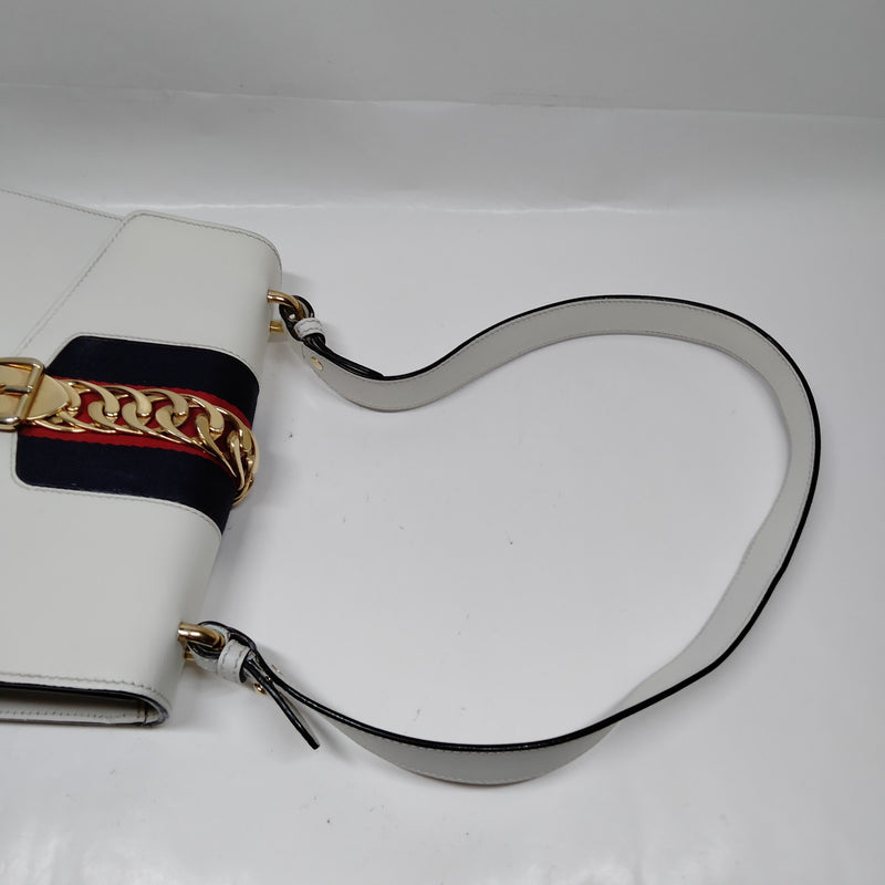 Gucci Shoulder Bag Sherry Line White