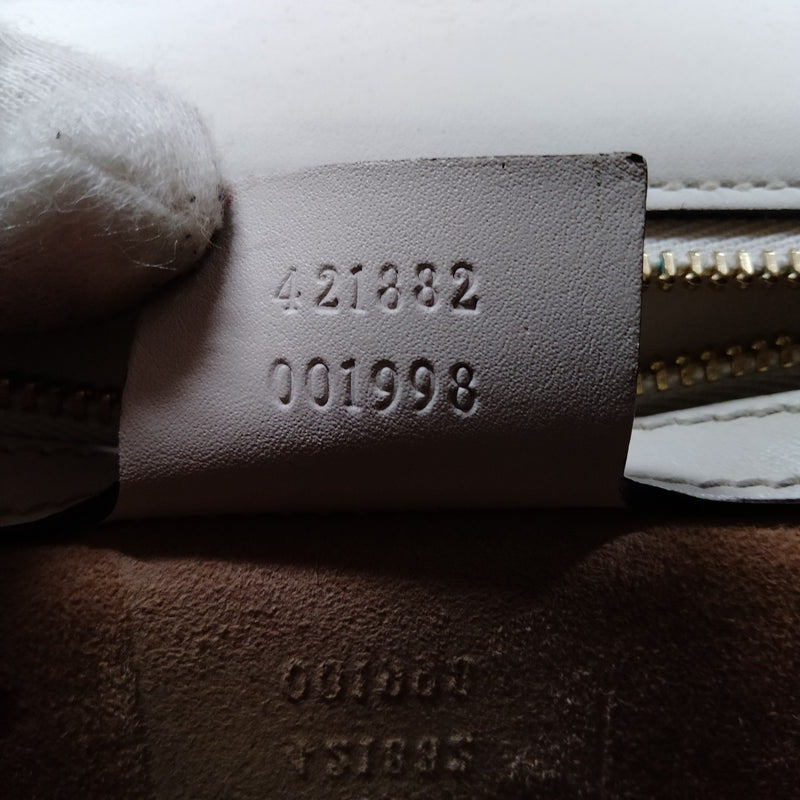 Gucci Shoulder Bag Sherry Line White