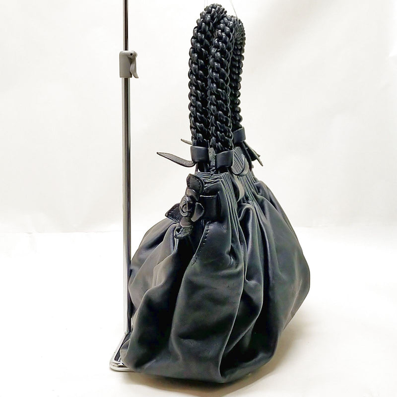 Bottega Veneta Tote Bag Black Leather