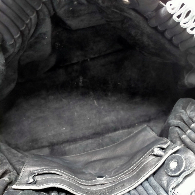 Bottega Veneta Tote Bag Black Leather