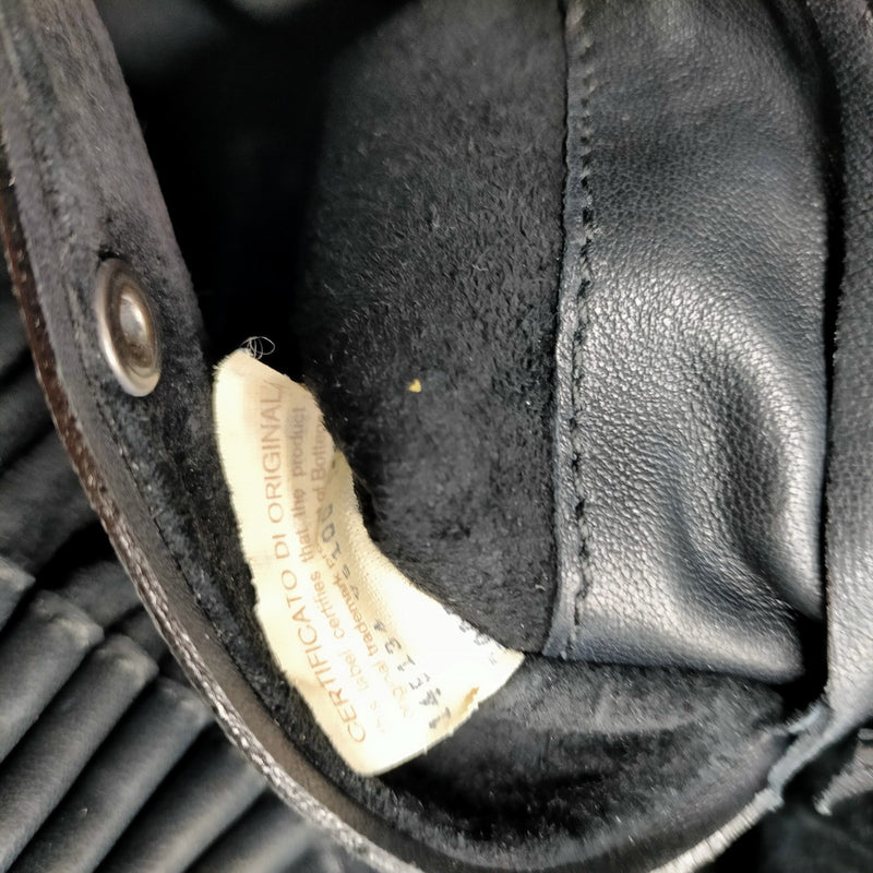 Bottega Veneta Tote Bag Black Leather