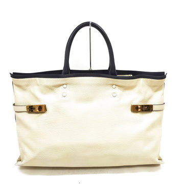 Chloe Hand Bag White Leather