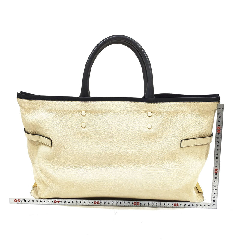 Chloe Hand Bag White Leather