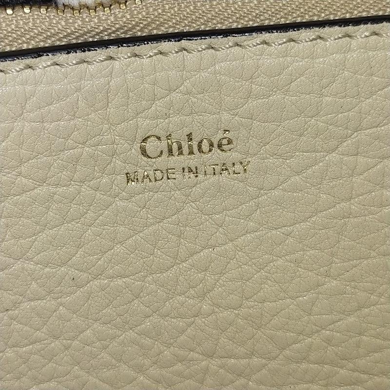 Chloe Hand Bag White Leather