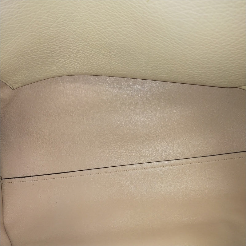 Chloe Hand Bag White Leather