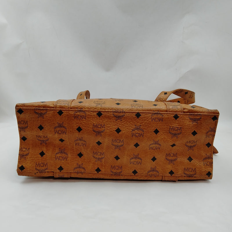 Mcm Shoulder Bag Brown Pvc