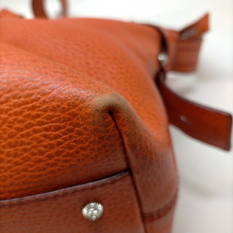 Ferragamo Tote Bag Red Leather