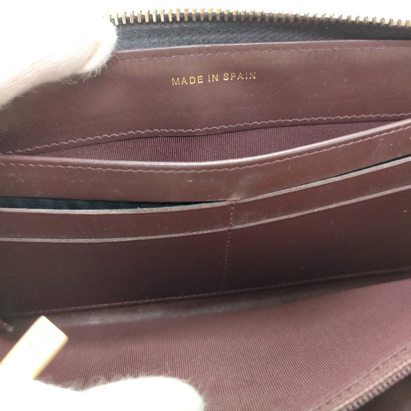 Chanel Long Wallet Black Caviarskin