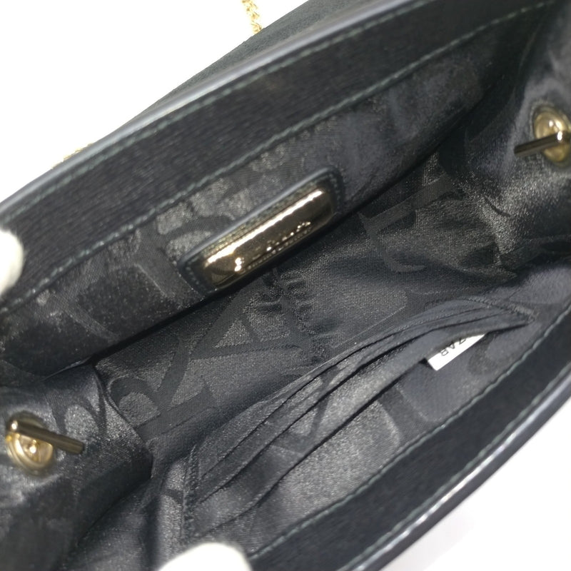 Furla Shoulder Bag Black Leather