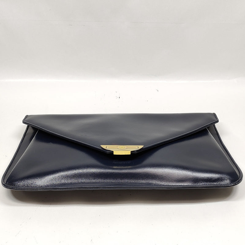 Vintage Gucci Clutch Bag Navy Blue