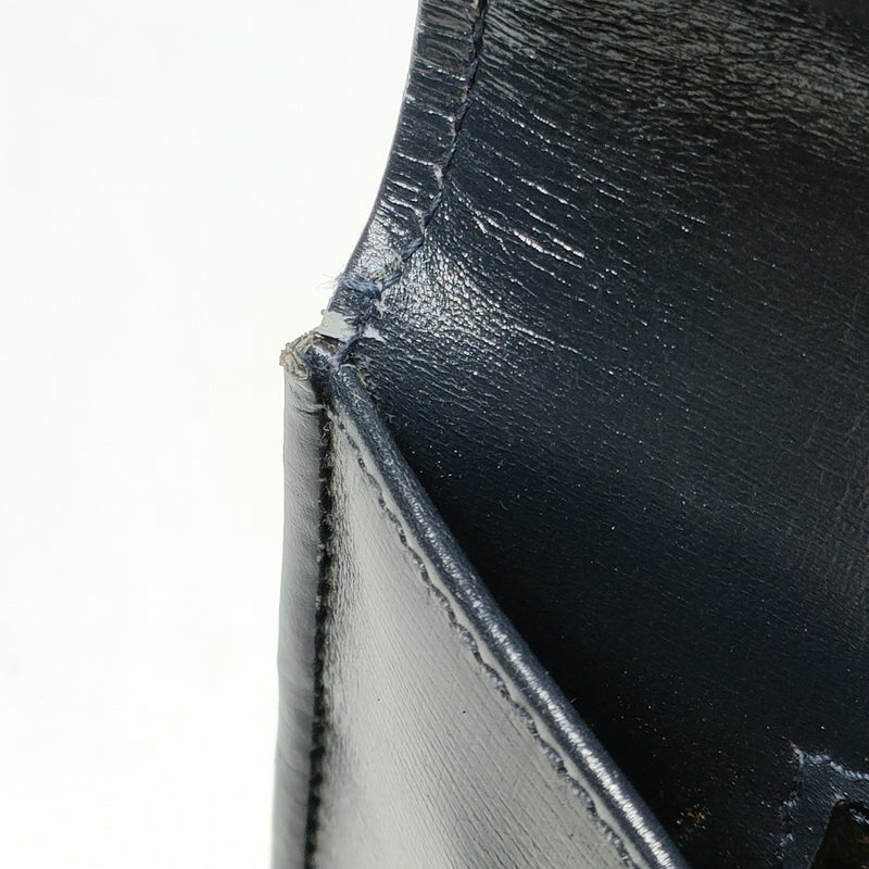 Vintage Gucci Clutch Bag Navy Blue