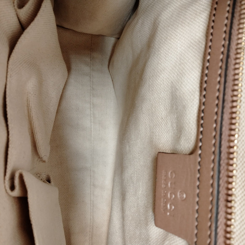 Gucci Shoulder Bag Pink Patent Leather