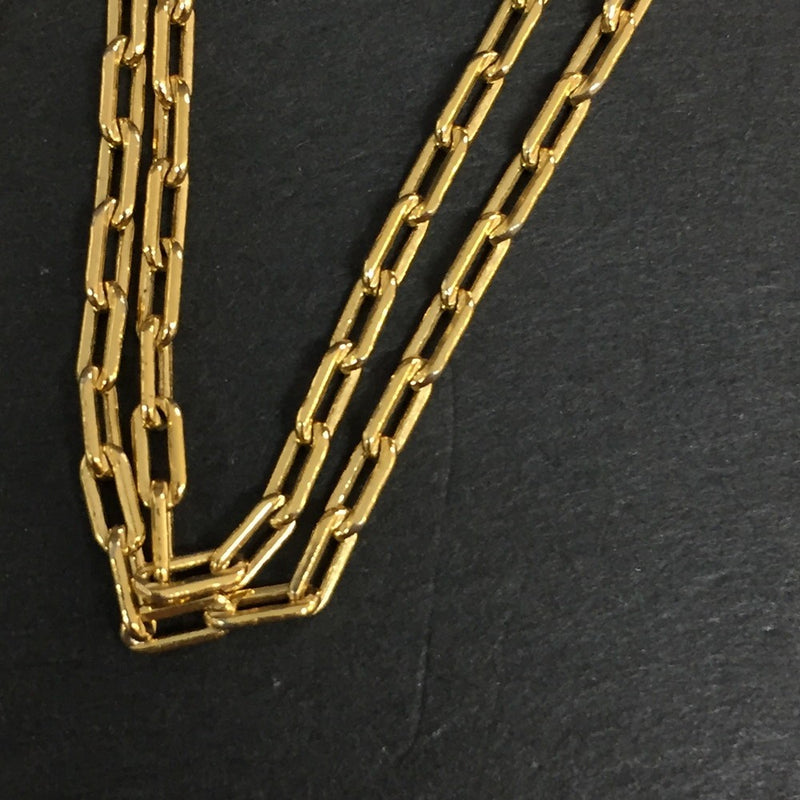 Givenchy Gg Logo Gold Tone Pendant