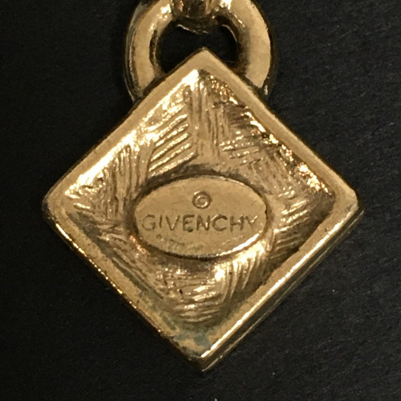 Givenchy 4G Logo Gold Tone Pendant