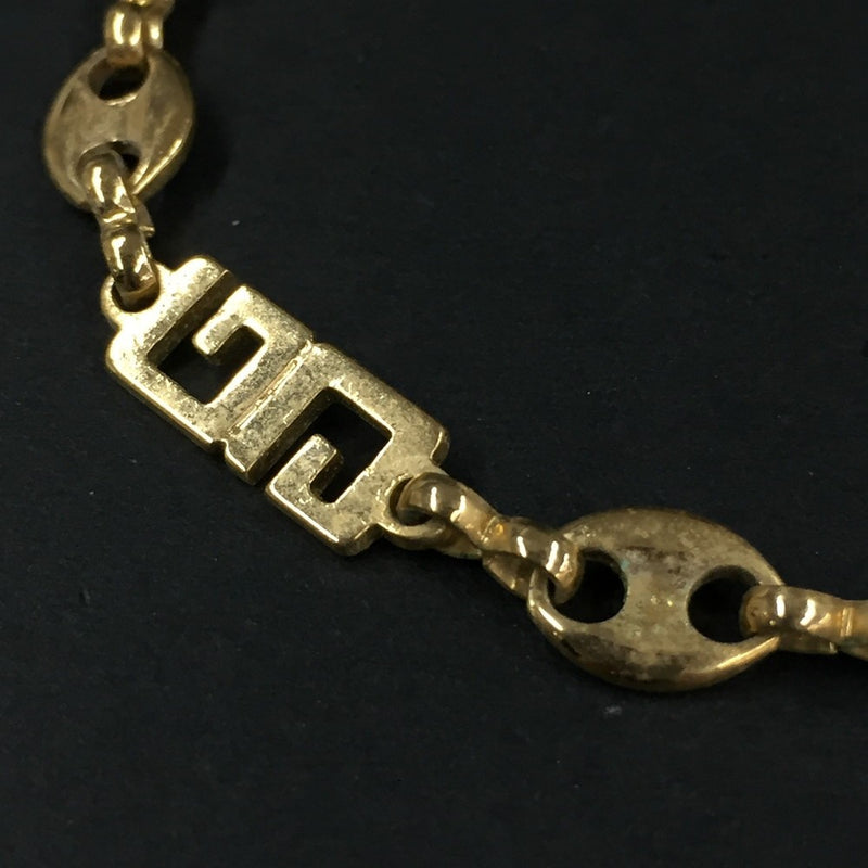 Givenchy G Logo Gold Tone Pendant