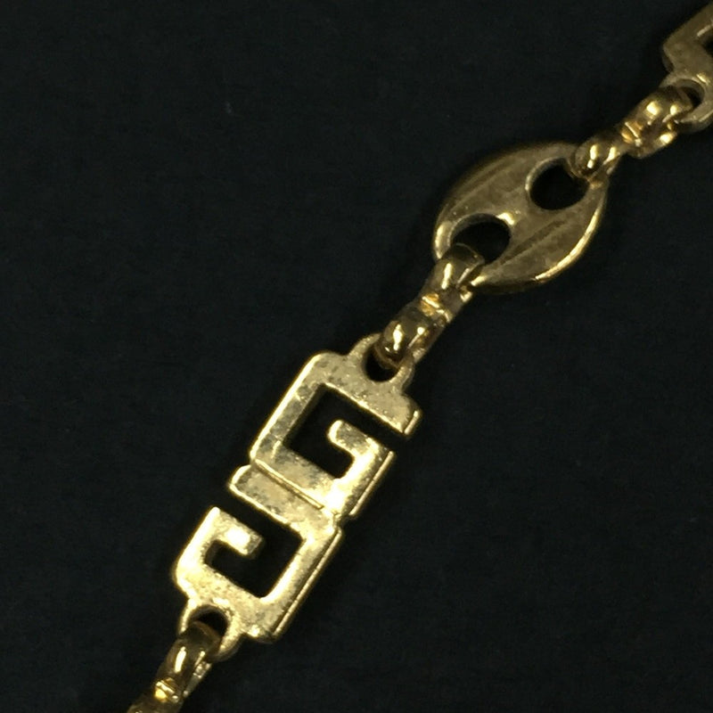 Givenchy G Logo Gold Tone Pendant