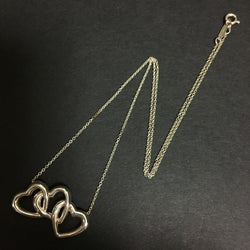 Tiffany&Co. Silver Triple Open Hearts