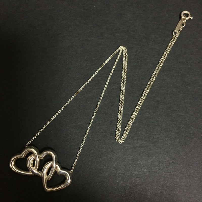 Tiffany&Co. Silver Triple Open Hearts