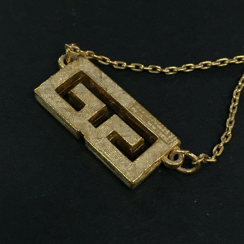 Givenchy G Logo Rhinestone Gold Tone