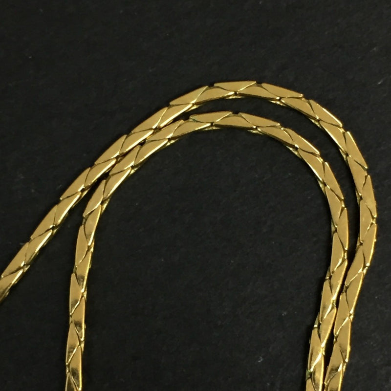 Givenchy G Logo Gold Tone Pendant