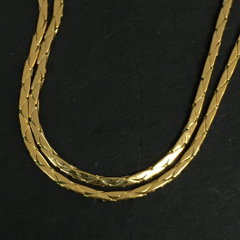 Givenchy G Logo Gold Tone Pendant