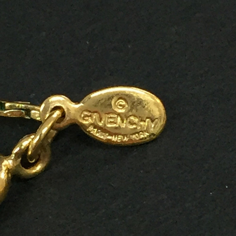 Givenchy G Logo Gold Tone Pendant