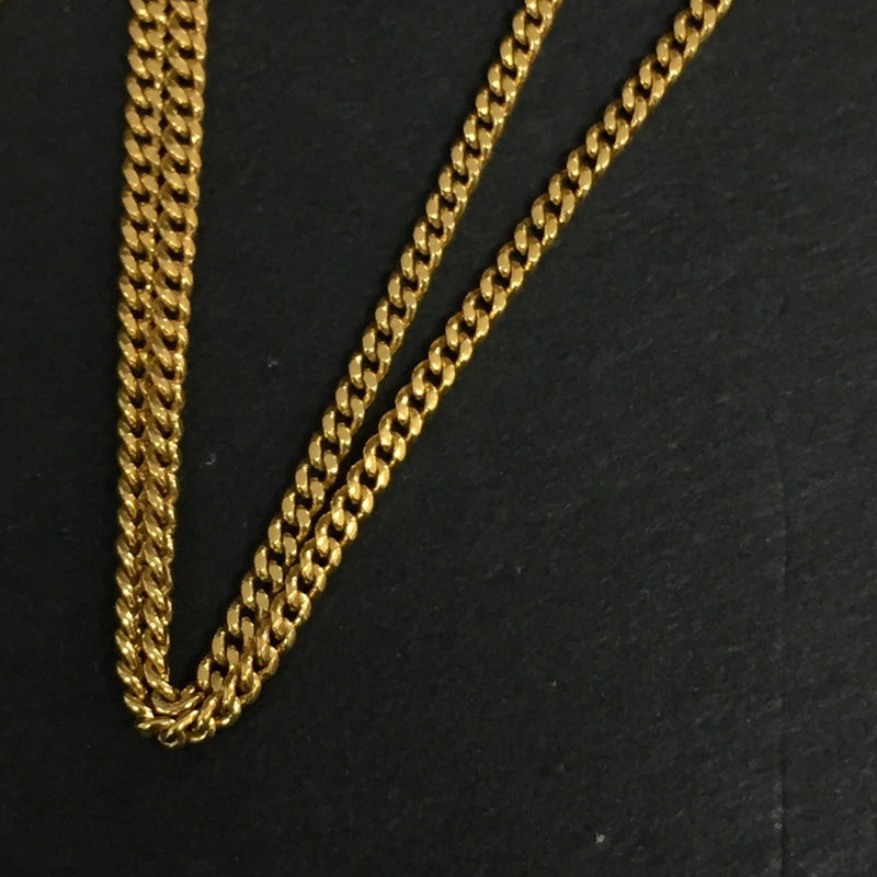 Givenchy G Logo Rhinestone Gold Tone